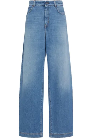 Max Mara Hohe, Weite Jeans „brava“