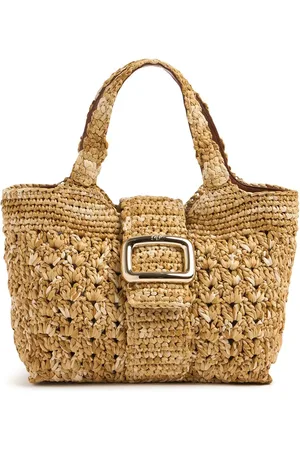 Roger Vivier Häkeltasche „grand Vivier Choc“