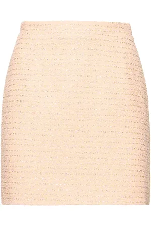 Alessandra Rich Minirock Aus Tweed