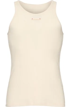 Maison Margiela Tanktop Aus Baumwolle Und Lyocell