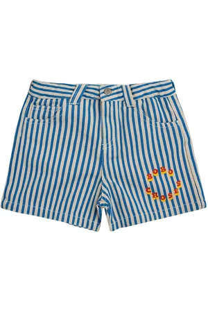Bobo Choses Shorts Aus Gewebter Baumwolle Mit Streifen