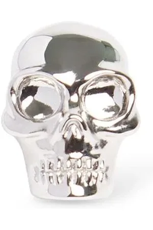 Alexander McQueen Mono-ohrring Aus Messing Mit Totenkopf