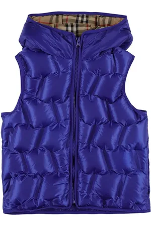 Burberry Wendbare Weste Aus Nylon Mit Karos
