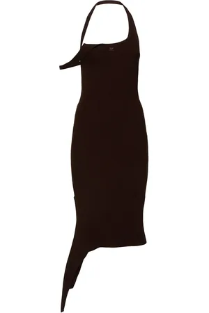 Courrèges Minikleid Aus Strickripp „undressed“