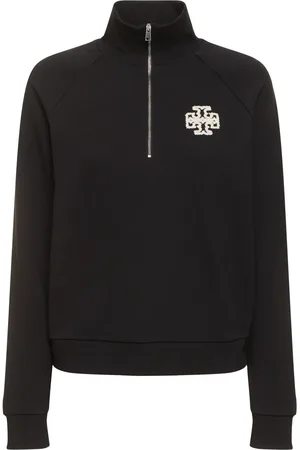 Tory Burch Sweatshirt Aus Terry Mit Kurzreißverschluss