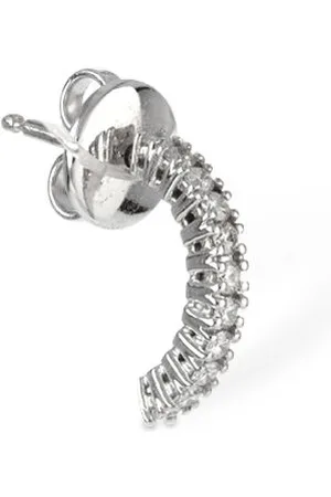 DELFINA DELETTREZ Diamant-mono-ohrring „1987“