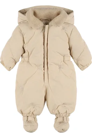 Burberry Daunenanzug Aus Nylon Mit Kapuze