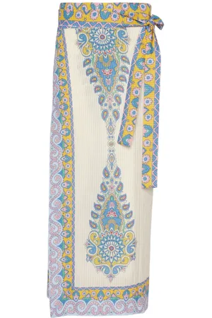 Etro Bedruckter Sarong-rock Aus Seide