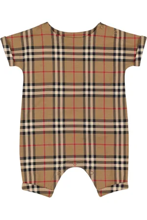 Burberry Rock Aus Baumwollmischung Mit Karodruck