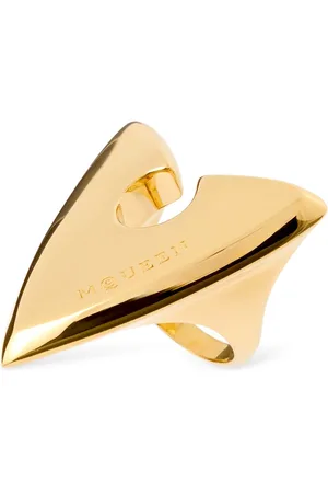 Alexander McQueen Ring Aus Messing „arrow“