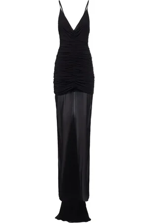 GIUSEPPE DI MORABITO Langes Kleid Aus Seidenchiffon