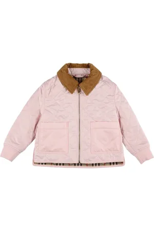Burberry Gesteppte Jacke Mit Karofutter