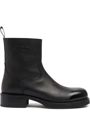 Acne Studios Knöchelstiefel Aus Leder „besare“