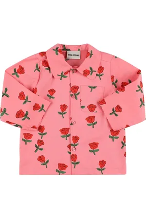 Mini Rodini Overshirt Aus Bio-baumwolle Mit Druck