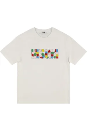 Msgm T-shirt Aus Baumwolljersey Mit Logo