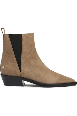 ANINE BING 35mm Hohe Stiefeletten Aus Wildleder „bekah“