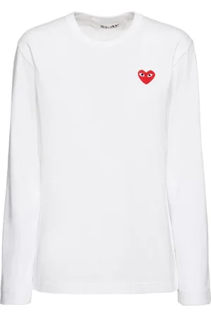 Comme des Garçons T-shirt Aus Baumwolljersey Mit Logo