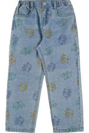 Jelly Mallow Jeans Aus Baumwolle Mit Druck