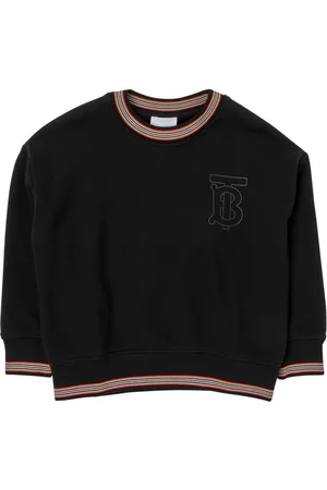 Burberry Strickpullover Aus Baumwolle Mit Logo