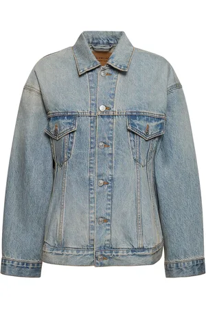 Balenciaga Jacke Aus Baumwolldenim „hourglass“