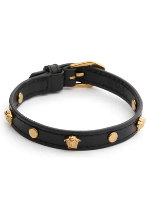 VERSACE Lederarmband Mit Medusa