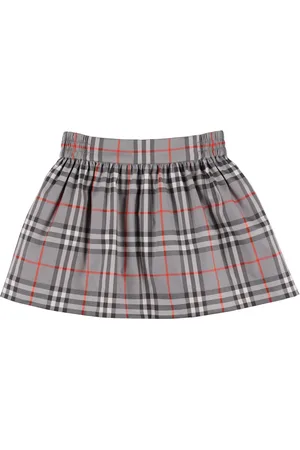 Burberry Rock Aus Baumwollmischung Mit Karodruck