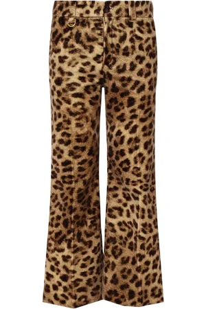 Chloé Kurze Hose Mit Leopardenmuster