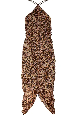 Marant Etoile Asymmetrisches Midikleid „olimpia“