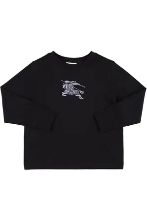 Burberry T-shirt Aus Baumwolle Mit Logopatch
