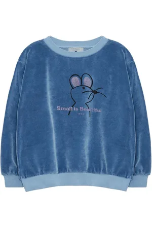 Weekend House Kids Sweatshirt Aus Bio-baumwolle Mit Stickerei