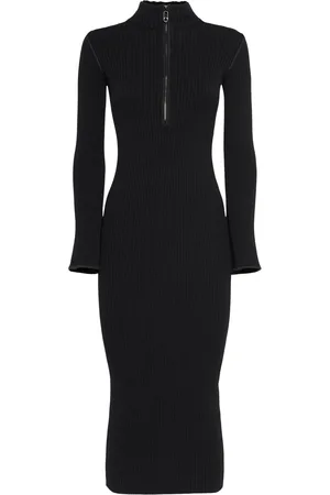 Moncler Midikleid Aus Wollmischung