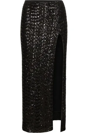 Oseree Midirock Mit Pailletten Und Sschlitz