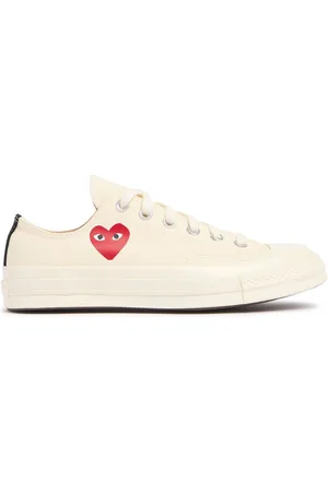 Comme des Garçons Sneakers Aus Baumwolle „play Converse“