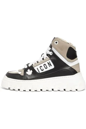 Dsquared2 Sneakers Aus Leder Mit Logo