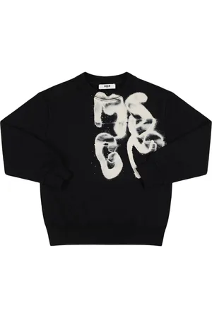 Msgm Sweatshirt Aus Baumwolle Mit Logodruck