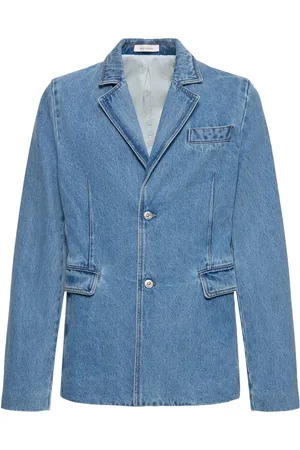 WALES BONNER Jacke Aus Baumwolldenim „eternity“