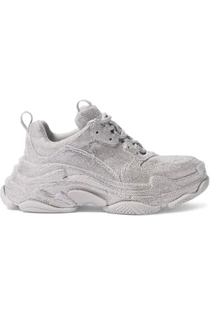 Balenciaga 60mm Hohe Sneakers Aus Technostoff "triple S"