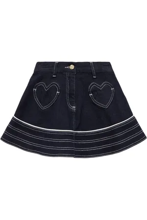 MONNALISA Rock Aus Stretch-baumwolldenim