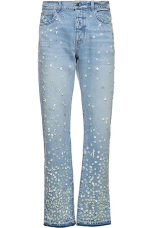 AMIRI Jeans Aus Denim „floral“