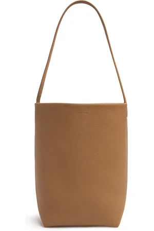 The Row Mittelgroße Narbledertasche „n/s Park“