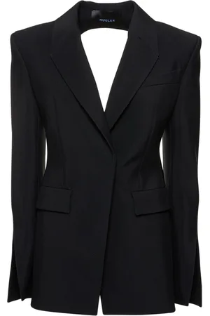 MUGLER Jacke Aus Viskose Und Wolle