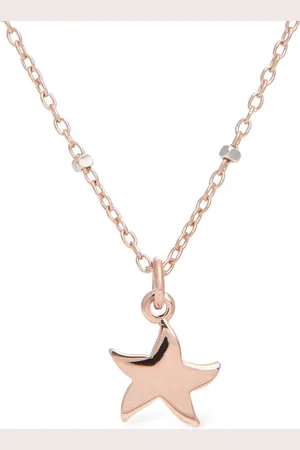 Dodo Kurze 9kt Gold-halskette „mini Stellina“