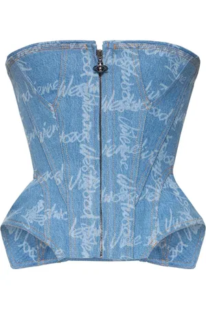 Vivienne Westwood Denim-korsett „cobrax“