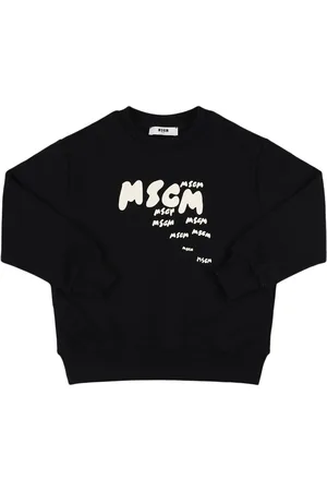 Msgm Sweatshirt Aus Baumwolle Mit Logodruck
