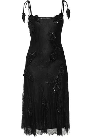 BLUMARINE Minikleid Aus Spitze Mit Stickerei