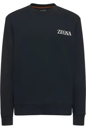 Ermenegildo Zegna Sweatshirt Aus Baumwolle Mit U-ausschnitt
