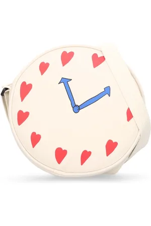 Jelly Mallow Bedruckte Tasche Aus Baumwolle „clock“