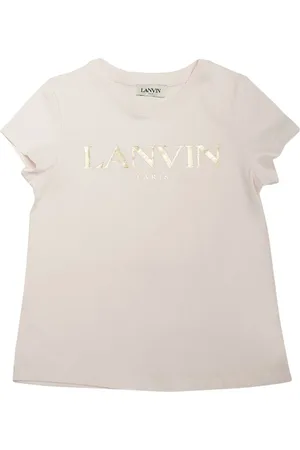 Lanvin T-shirt Aus Baumwolljersey Mit Logodruck