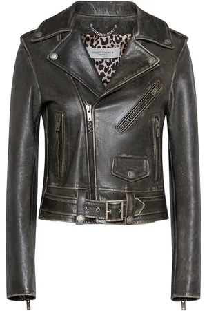 Golden Goose Jacke Aus Leder „golden Chiodo“