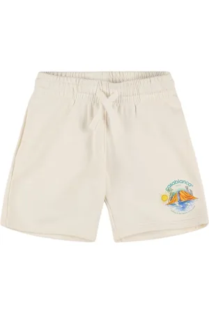 Casablanca Shorts Aus Baumwollfleece Mit Druck